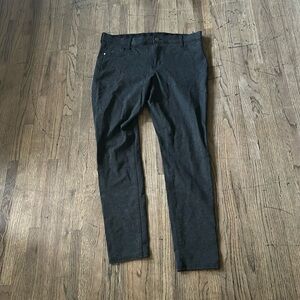 Dark Gray Ana XLT stretch waist Ponte Pant